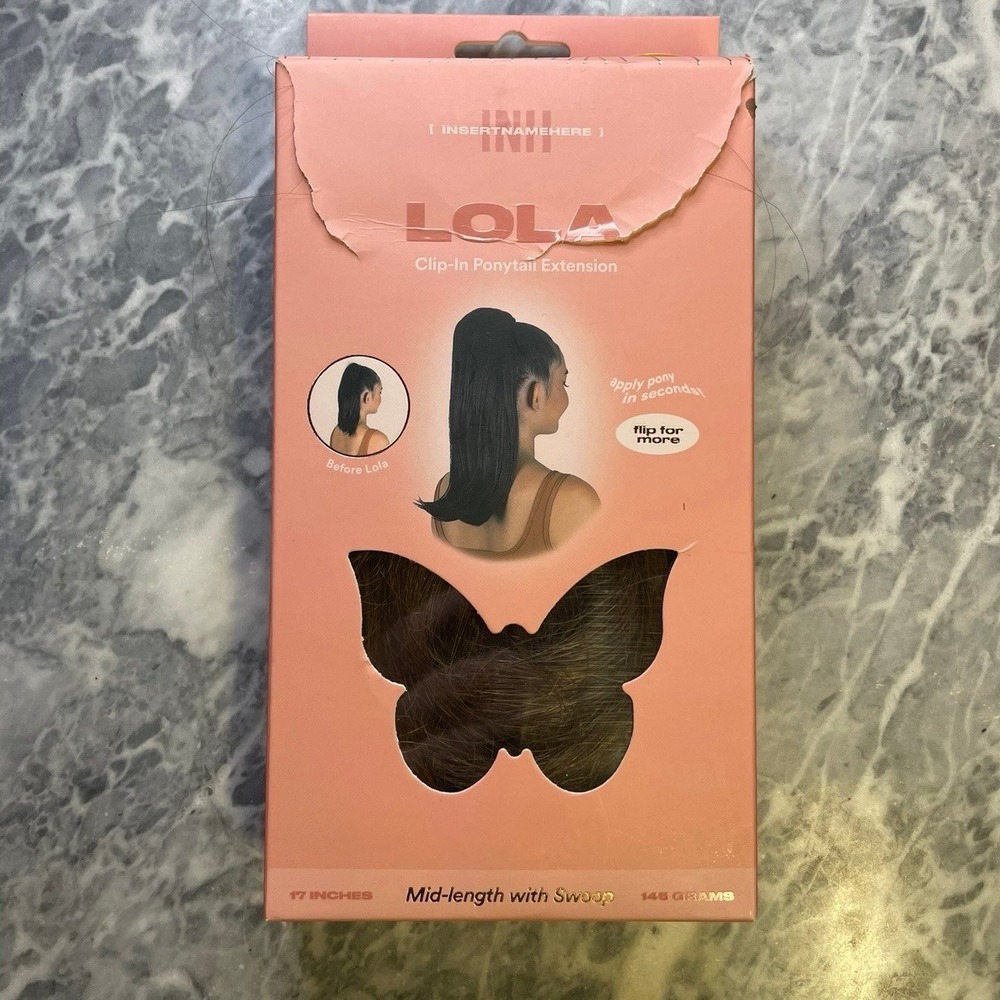 New Insert Name Here Lola Clip In Pony Tail Extension